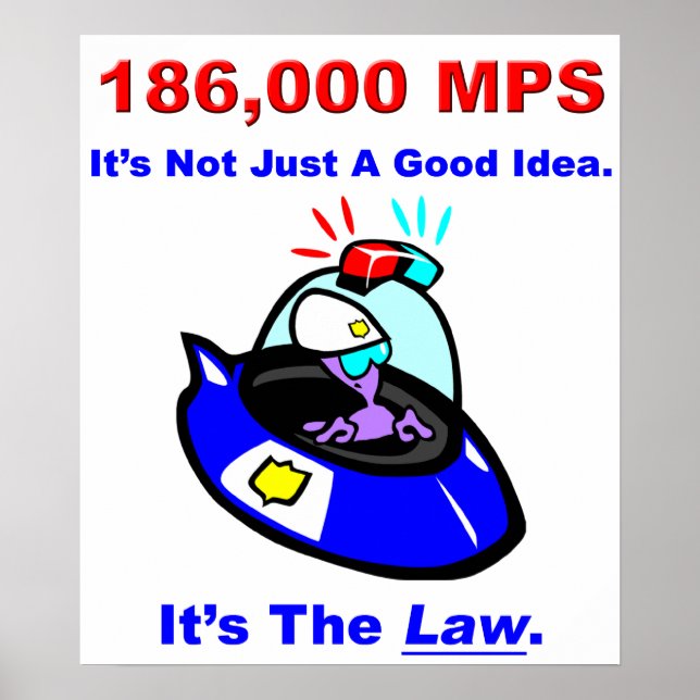 186 000 MPS Poster (Framsidan)