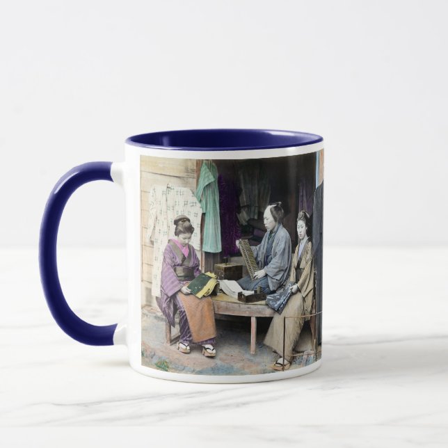 1870 Fabric Dealer of Japan Mugg (Vänster)
