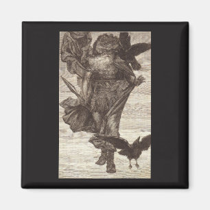 1871 Odin, Wisdomens nordliga gud Magnet