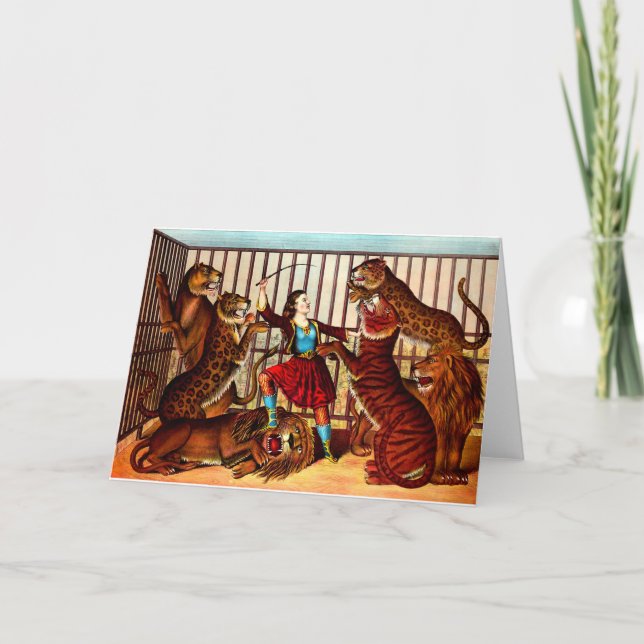 1874 Lejona drottningen Kort (Framsida)