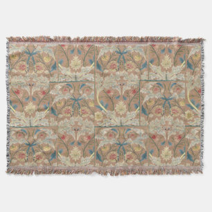 1875 Vintage William Morris Blommigt Embroidery Filt