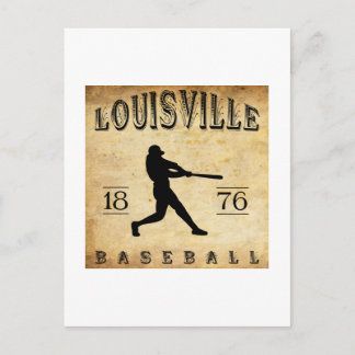 1876 Louisville Kentucky Baseball Vykort