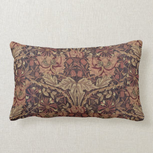 1876 Vintage William Morris Honeysuckle Lumbarkudde