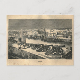 1877 Skriv ut Kuba Havanna, Jorden och dess folk Vykort