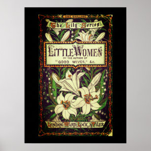 1878 Little Women Bok Cover POSTER