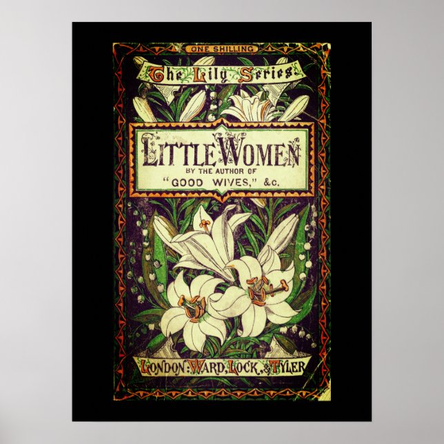 1878 Little Women Bok Cover | POSTER (Framsidan)