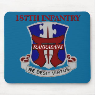 187TH INFANTERI RAKKASANS MOUSEPAD MUSMATTA