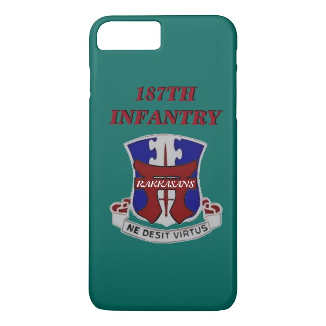 187TH Iphone case för INFANTERI RAKKASANS Case-Mate iPhone Skal (Baksida)