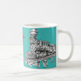 1880 Baldwin 2-8-0 Kaffemugg