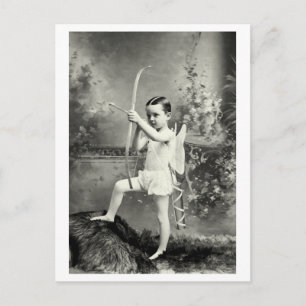 1880 cupid på jobbet vykort