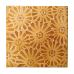 1880 JG Design Repro Faux Relief med låg upprepa Kakelplatta