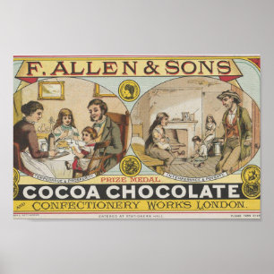 1880 London-tidskriften och Poster