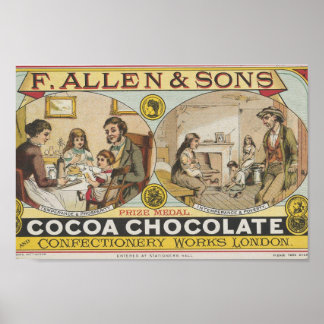 1880 London-tidskriften och Poster