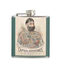 1880-talets kapten Costentenus tatuerade man