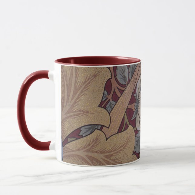 1880 William Morris St James Palace Tapet Mugg (Vänster)