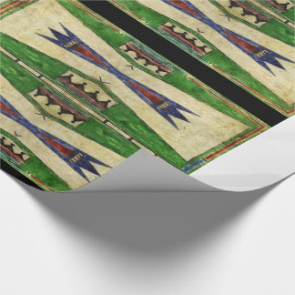 1880'sCheyenne Parfleche design Presentpapper