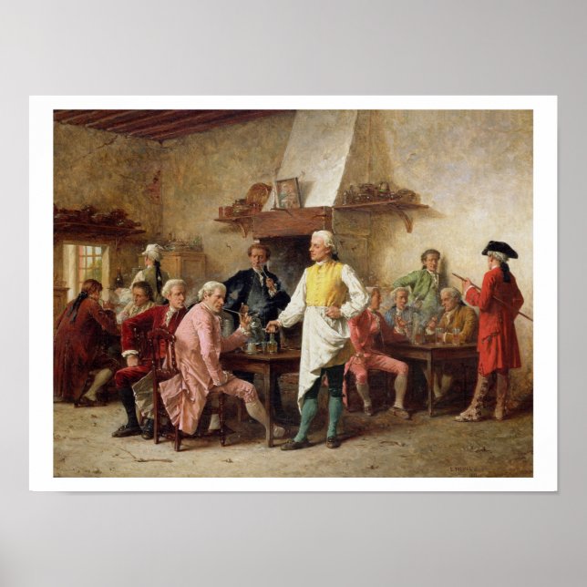 1881 (olja på panelen) poster (Framsidan)