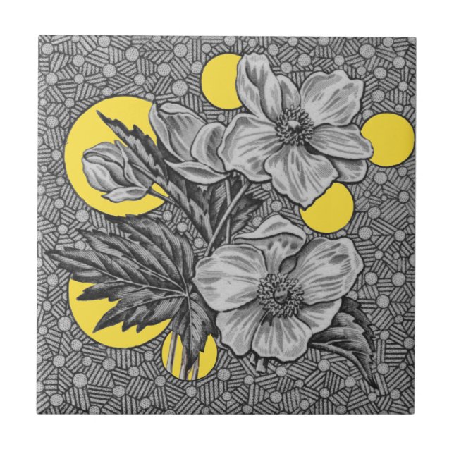 1881 Repro för Sherwin- och bomullstillverkare Kakelplatta (Framsidan)