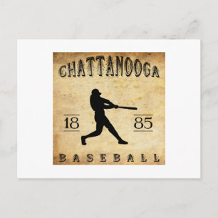 1885 Chattanooga Tennessee Baseball Vykort