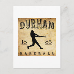 1885 Durham North Carolina Baseball Vykort