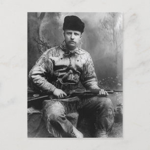 1885 Theodore Roosevelt Vykort