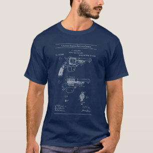 1885 US Patent 317965 - Boland Revolver T Shirt