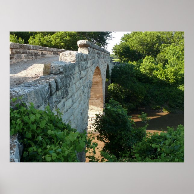 1886 Clements Stone Arch Bridge Poster (Framsidan)