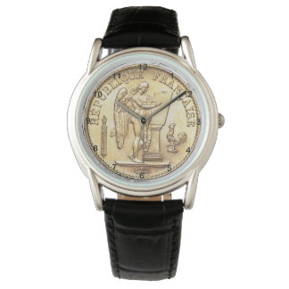 1886 Fransk Guld 20 Franc Ängel eWatch Ur Armbandsur