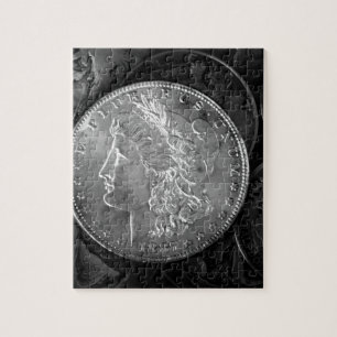1887 Liberty Silver-dollar Pussel