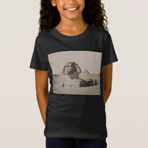 1887 Stora Sfinxen Giza nekropol i Egypten T Shirt