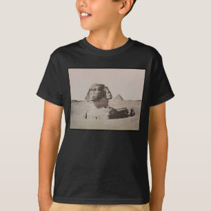 1887 Stora Sfinxen Giza nekropol i Egypten T Shirt