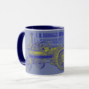 1889 Birdsall's Steam Traction Farm Mugg