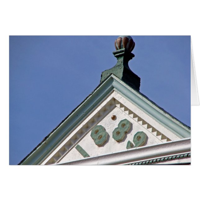 1889 HÄLSNINGSKORT (Framsidan Horizontal)