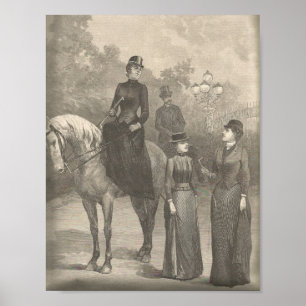 1889 livsmiljödirektivet Victorian Poster