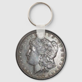 1889 Morgan Dollar Nyckelring