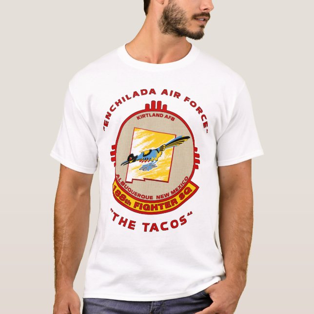 188. Kämpeskvadron Tee Shirt (Framsida)