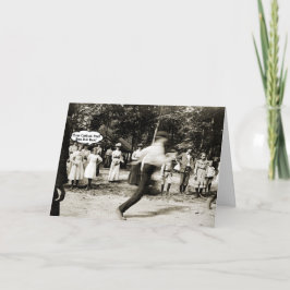 1890 ' RINNANDE TÄVLING för S-POJKE som JOGGAR Kort