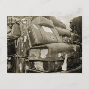 1890:S RESETEAMSTER WAGON SUITCASE VYKORT