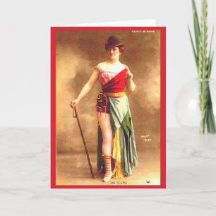 1890-talet De Clercq entertainer vid Casino de Par Kort