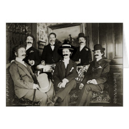 1890'S Crossdress WOMEN IDENTIFIERING SOM MANAR PH Hälsningskort