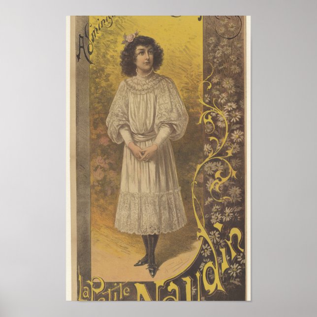 1891 Edel Administration DOrval Affisch (Framsidan)