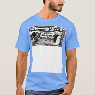 1892 Republikanska konventionen Biljett T Shirt