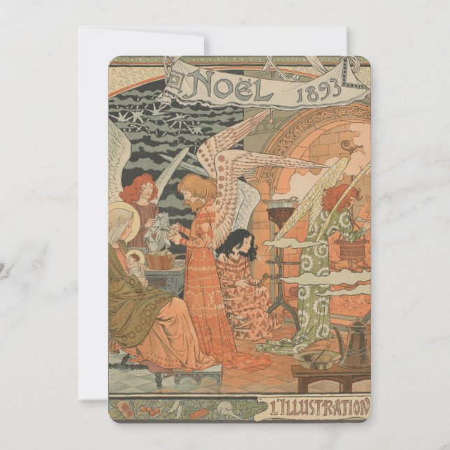 1893 års julkort, nol 1893 julkort (Framsida)