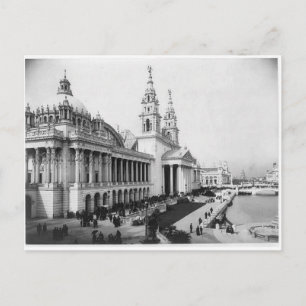 1893 Columbia Exposition, Mekaniska konstpalats Vykort