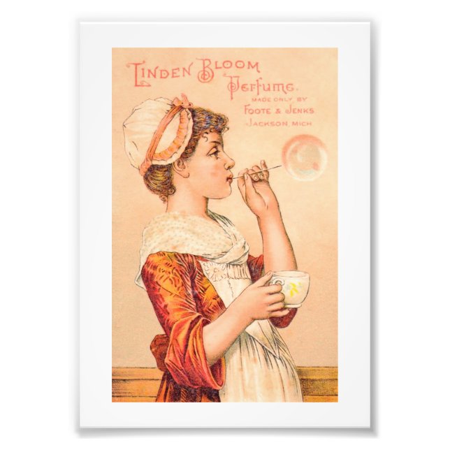 1893 Linden Bloom Parfym Fototryck (Framsidan)