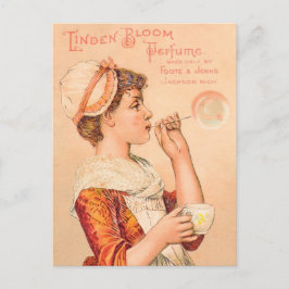 1893 Linden Bloom Parfym Vykort
