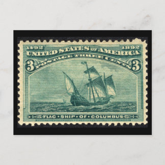 1893 United Stater Postage Frimärke Vykort