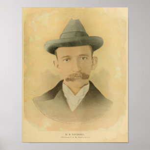 1894-Vintagars Tävla Bicycle and Art Print Poster