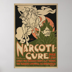 1895 Narkotikbotemedel Poster