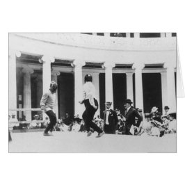 1896 års olympisk studentexamen hälsningskort